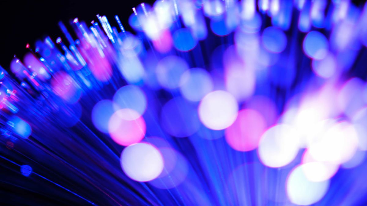 Illuminated fiber optic strands